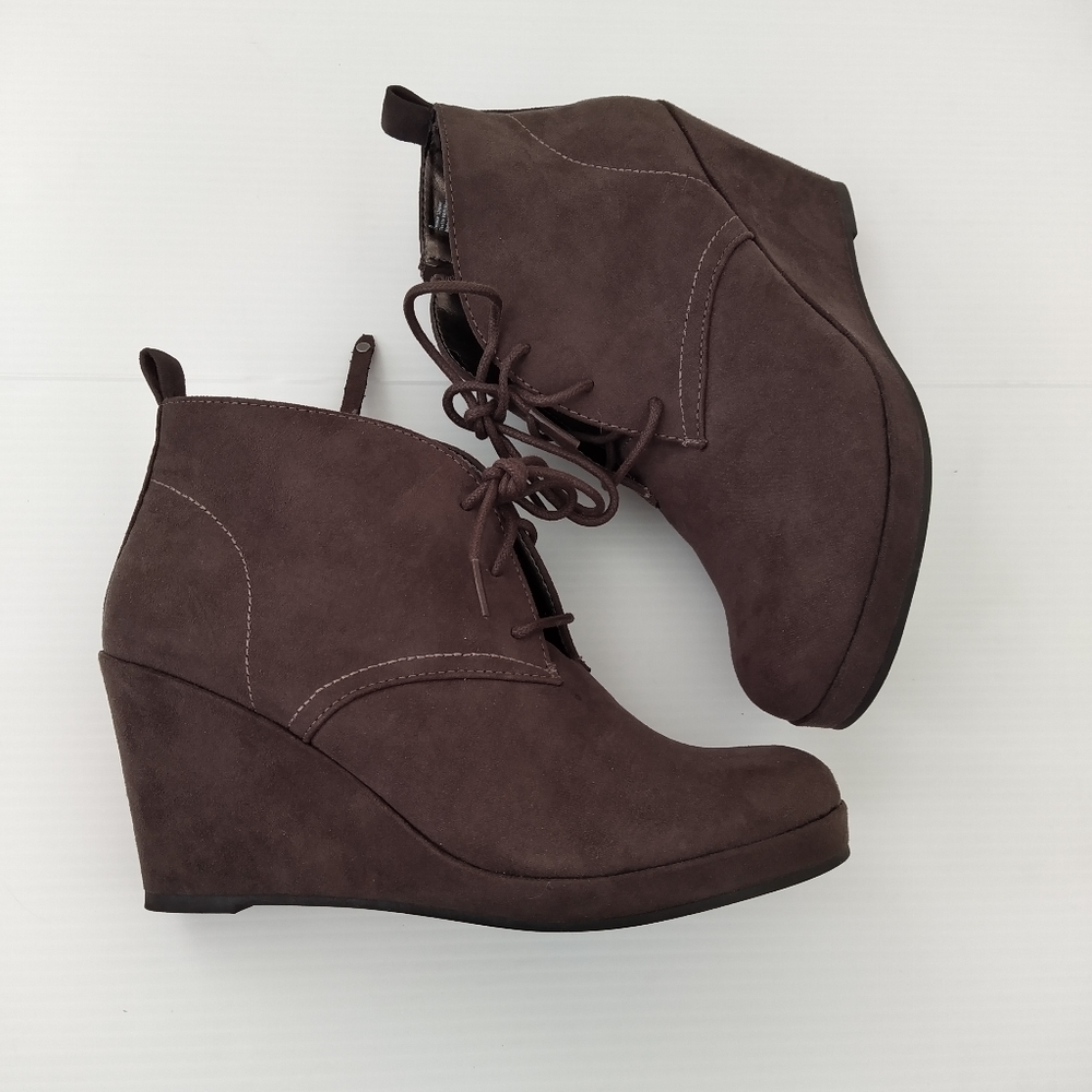 Dolce Vita Wedge Ankle Booties
